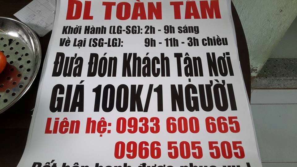 sdt nhà xe toàn tâm lagi