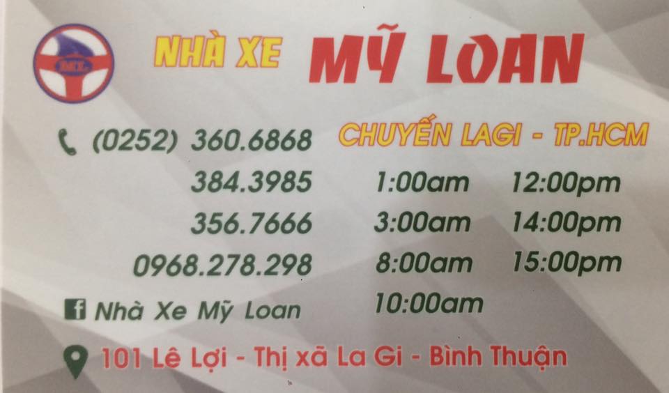 sdt nhà xe my loan lagi
